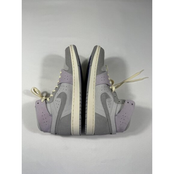 New Nike Air Jordan 1 Zoom CMFT 2 Shoes Womens Size 12 Grey High Top Suede - Picture 7 of 11